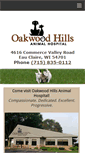 Mobile Screenshot of oakwoodhillsanimalhospital.com